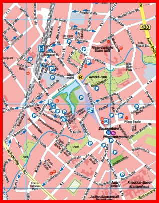 Stadtplan fr Neumnster
